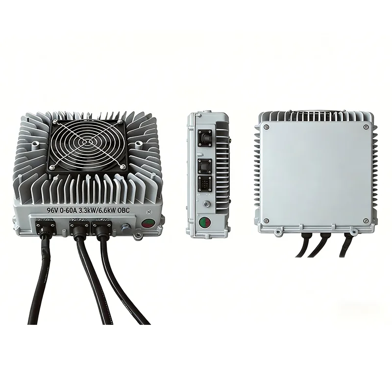 小型電気自動車用 3.3kW 低電力モジュラー OBC